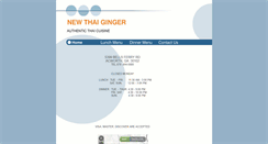 Desktop Screenshot of newthaiginger.com